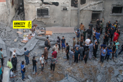 Amnesty International obviňuje Izrael z válečných zločinů