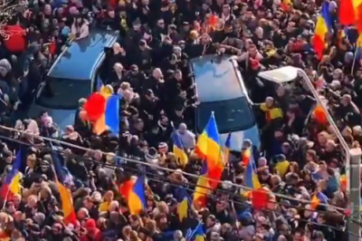 Masivní protesty v Rumunsku